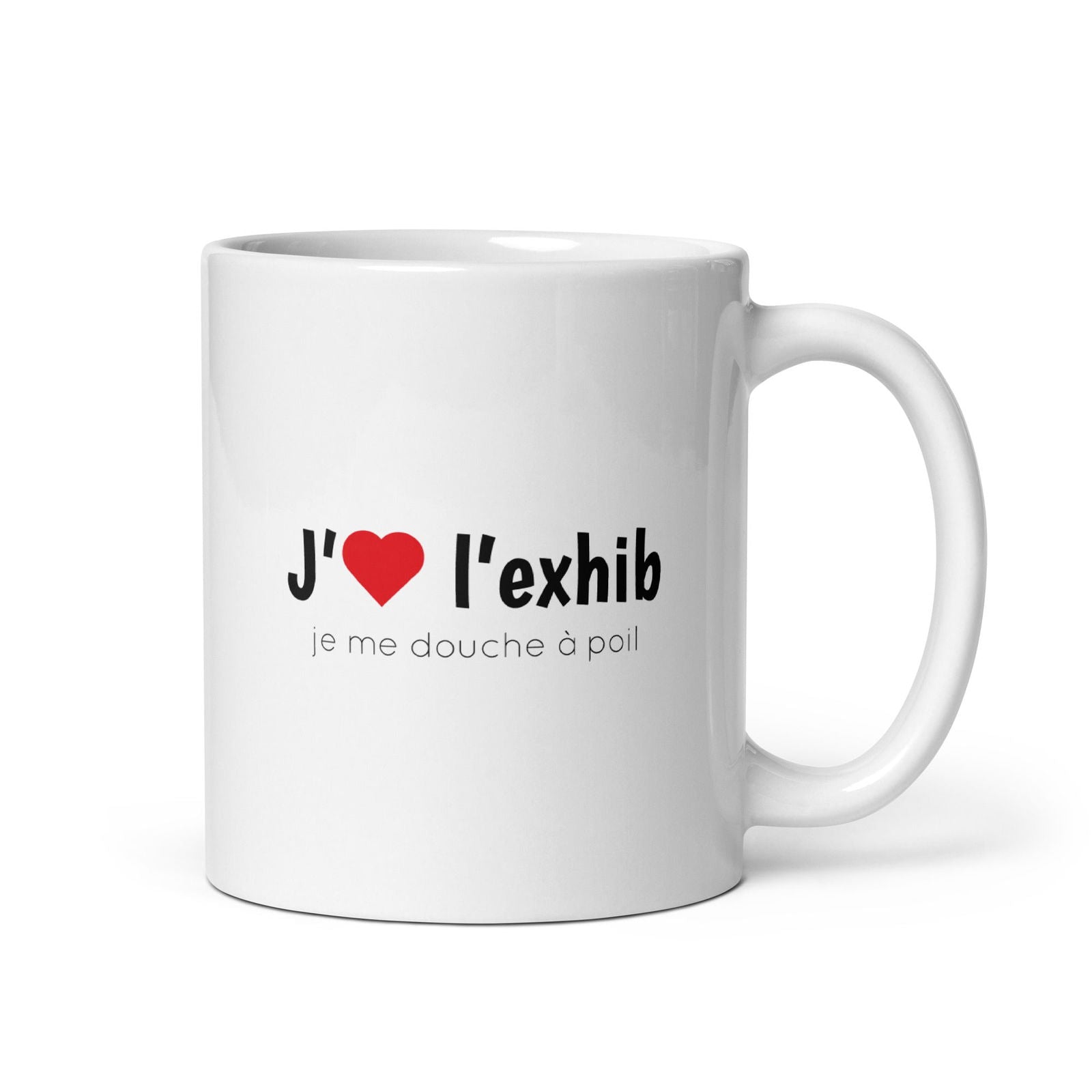 Mug J'aime l'exhib je me douche à poil Default Title - Sedurro