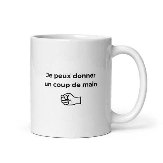 Mug Je peux donner un coup de main fist Default Title - Sedurro