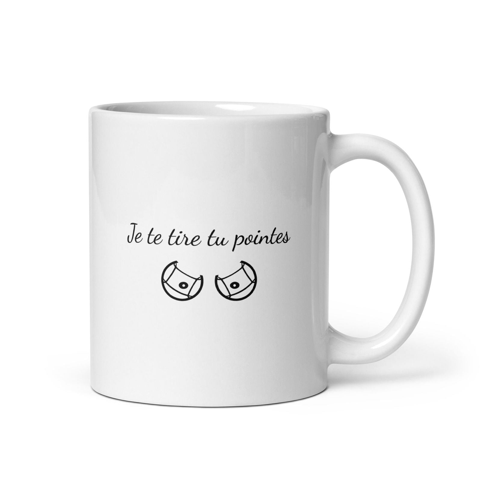 Mug Je te tire tu pointes - Sedurro