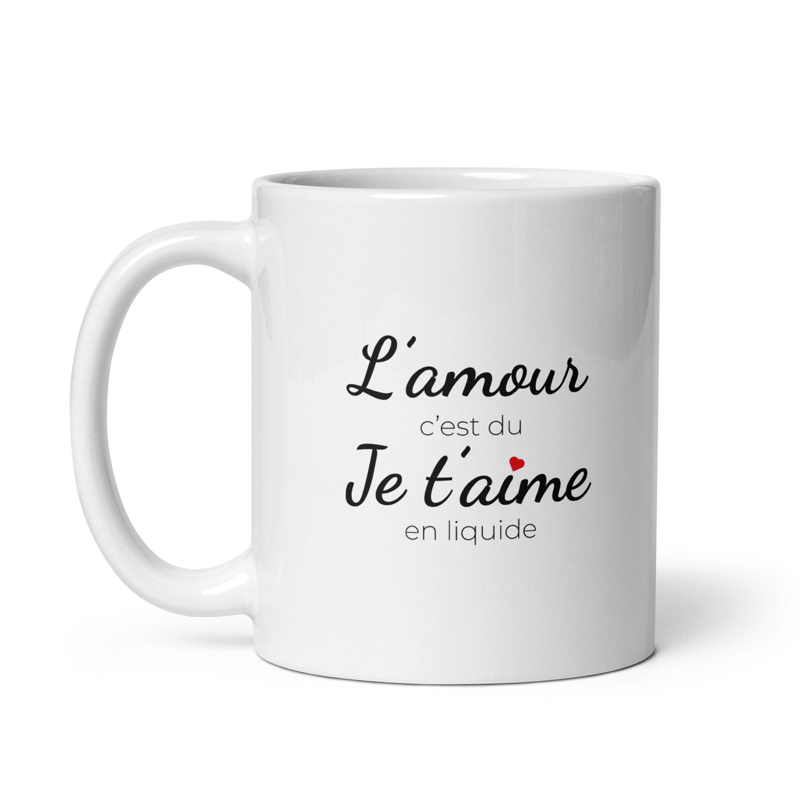 Mug L'amour c'est du je t'aime en liquide - Sedurro