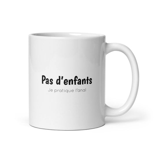 Mug Pas d'enfants je pratique l'anal Default Title - Sedurro