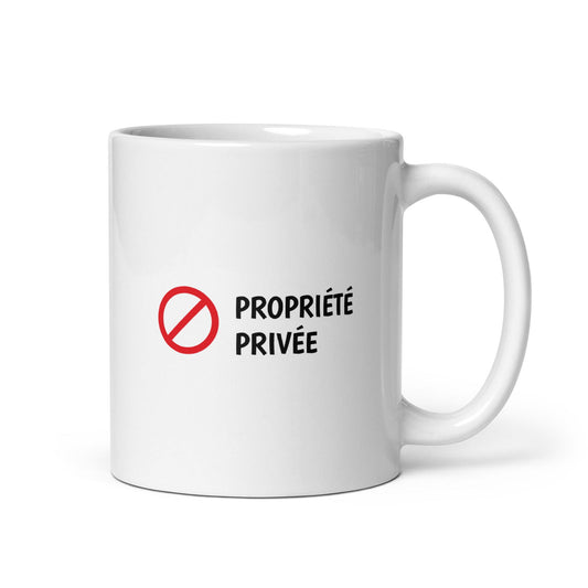 Mug Propriété privée Default Title - Sedurro