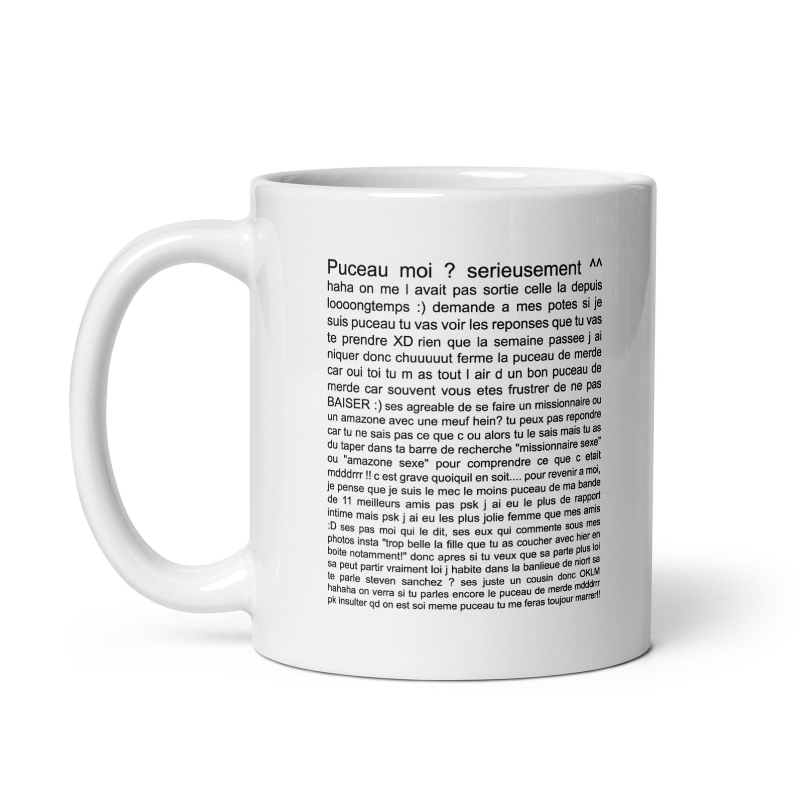 Mug Puceau moi on me l'avait pas sorti depuis longtemps - Sedurro