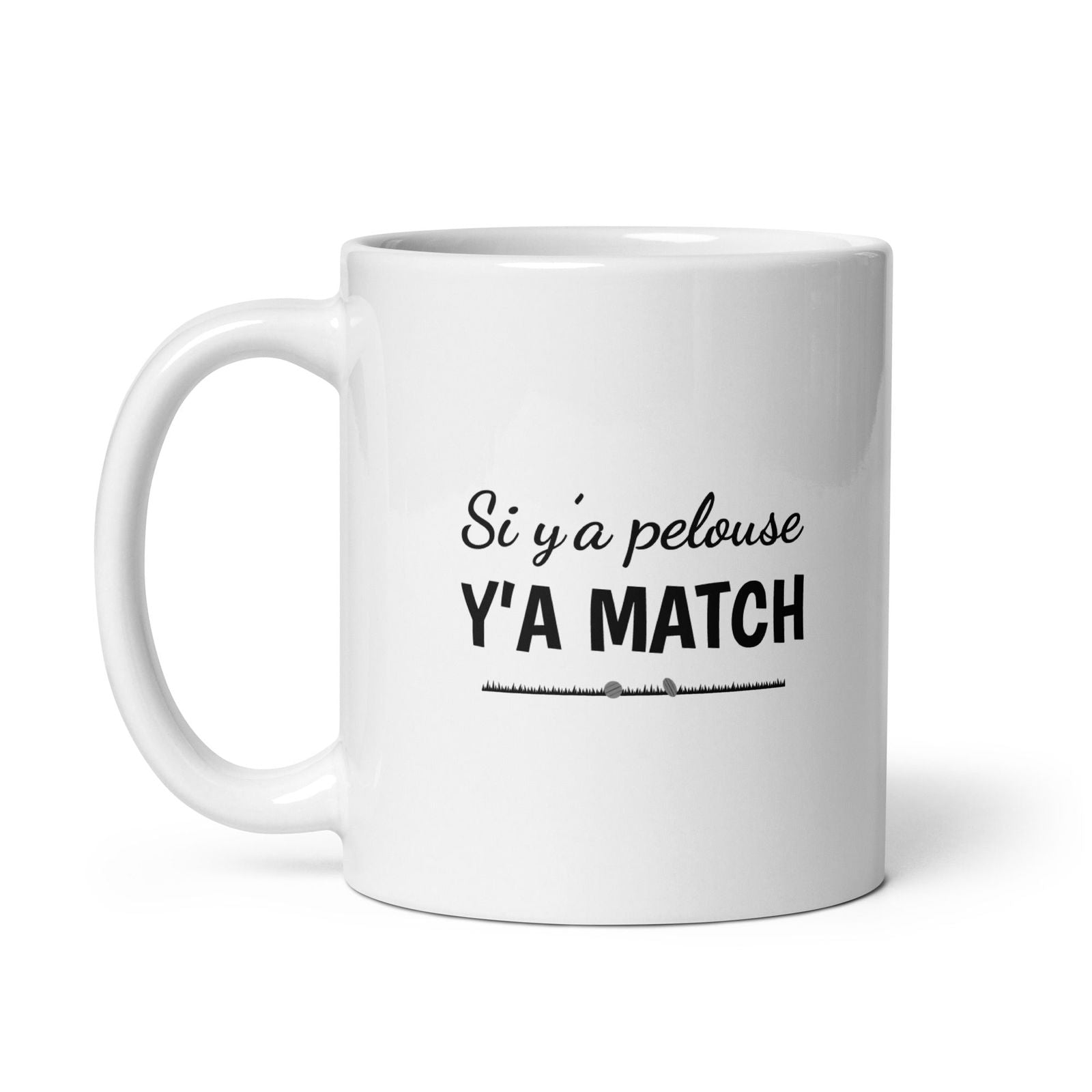 Mug Si y'a pelouse y'a match - Sedurro