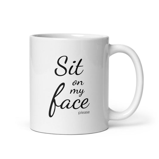 Mug Sit on my face please Default Title - Sedurro
