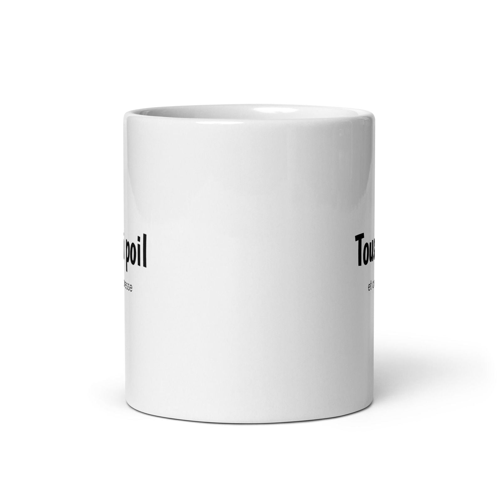 Mug Tous à poil et on se caresse - Sedurro