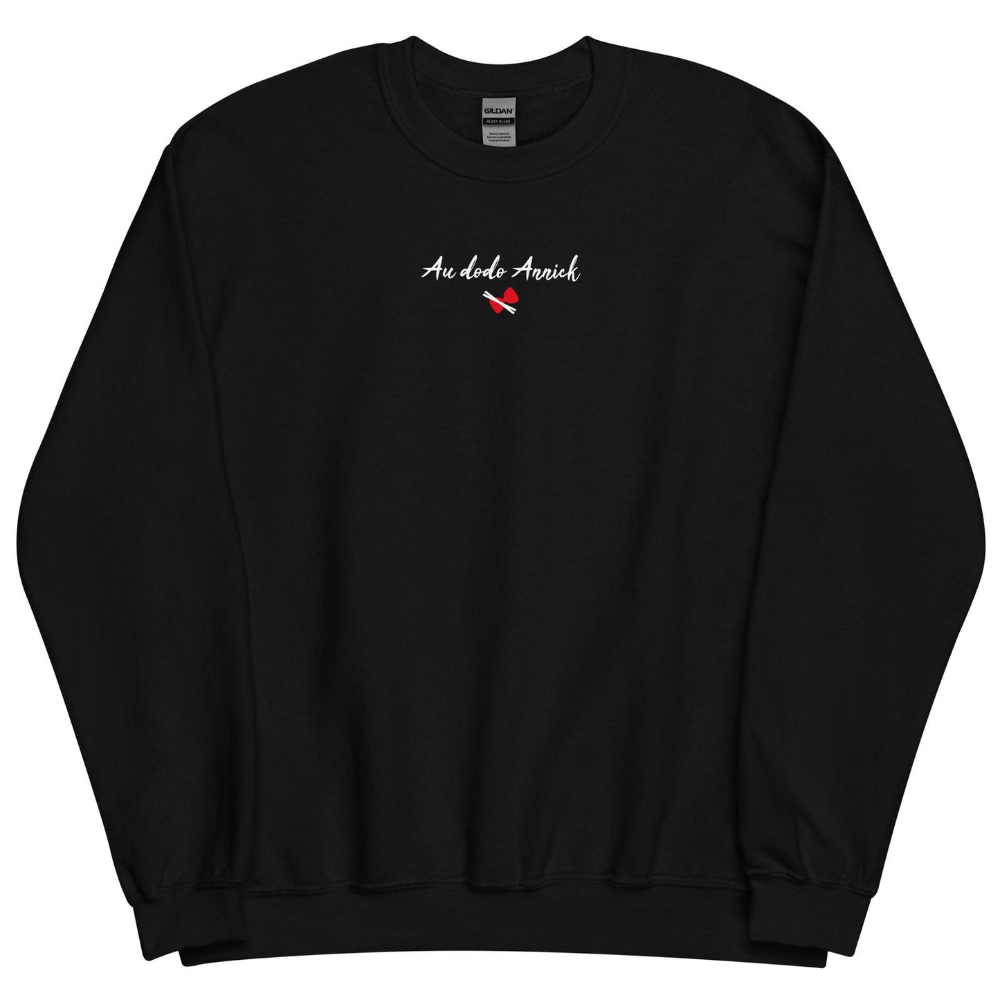 Sweat unisexe col rond Au dodo Annick - Sedurro