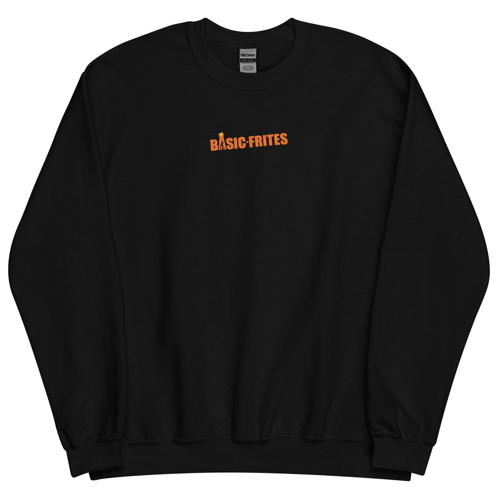 Sweat unisexe col rond Basic frites - Sedurro