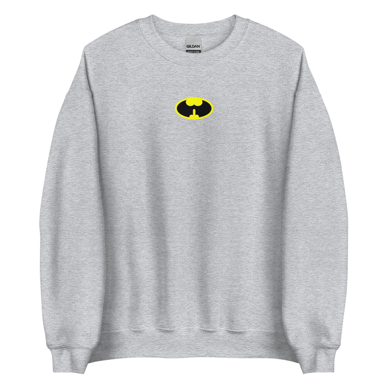Sweat unisexe col rond Bitman Gris Sport - Sedurro