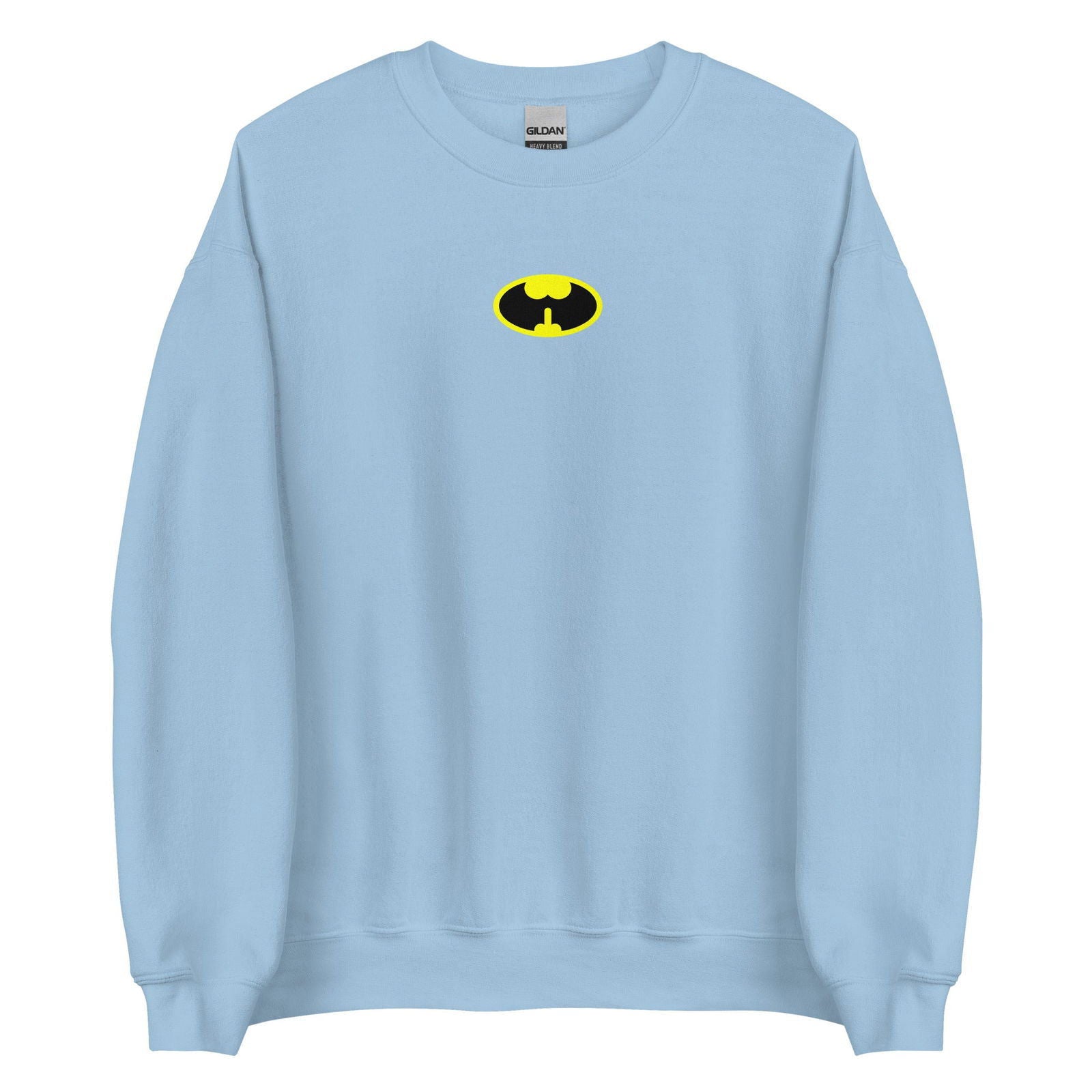 Sweat unisexe col rond Bitman Bleu Clair - Sedurro