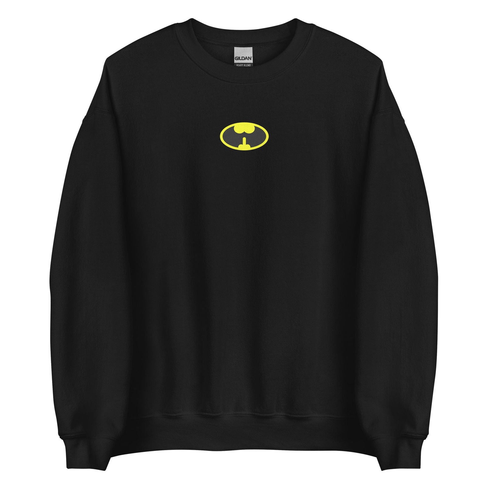 Sweat unisexe col rond Bitman Noir - Sedurro