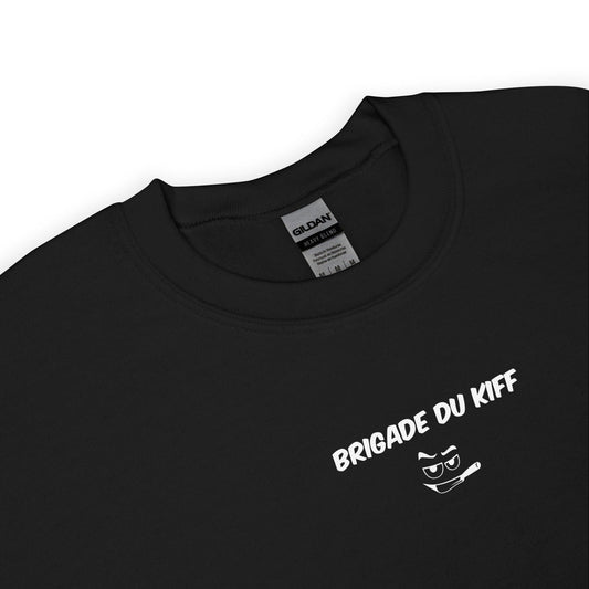 Sweat unisexe col rond Brigade du kiff - Sedurro