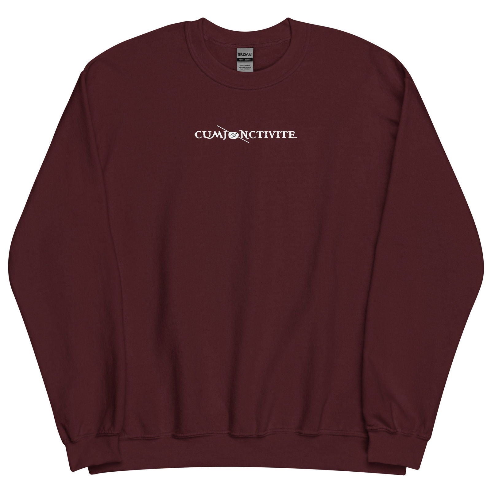 Sweat unisexe col rond Cumjonctivite pirate - Sedurro
