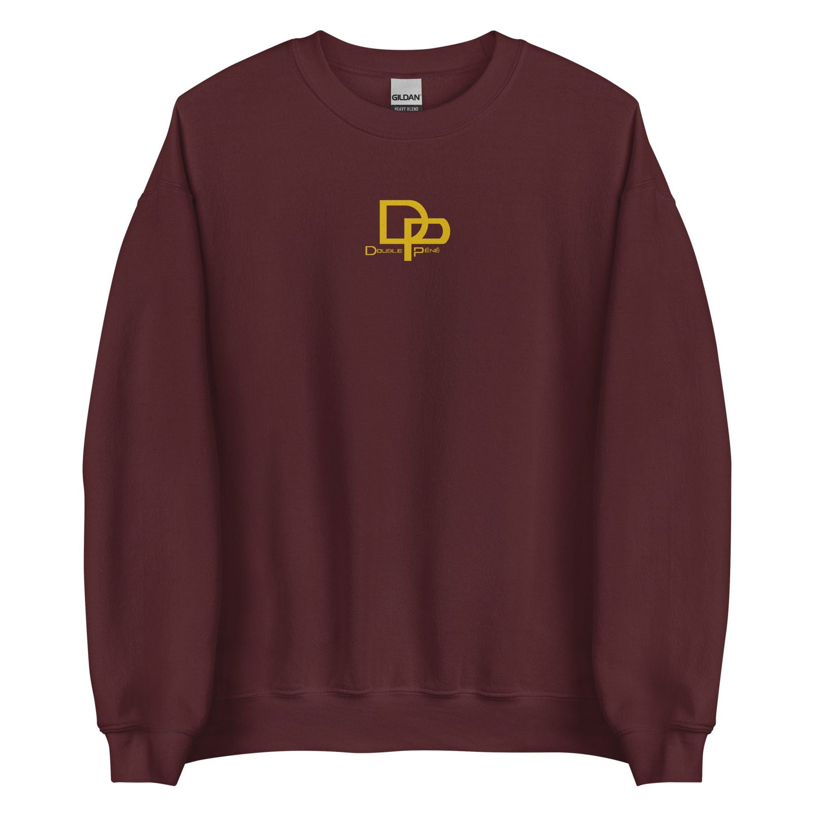 Sweat unisexe col rond DP Double péné le J Bordeaux - Sedurro