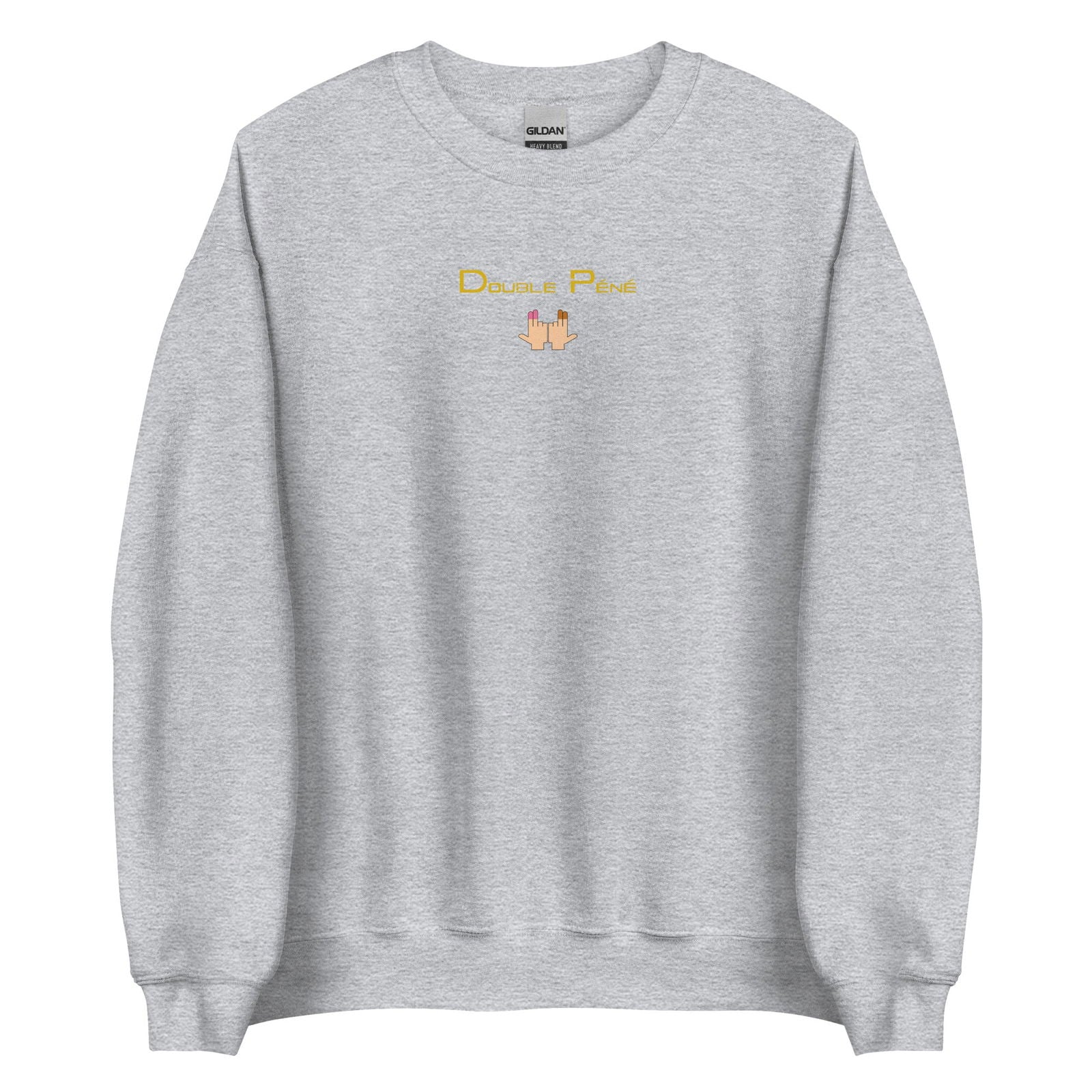 Sweat unisexe col rond DP Double péné signe du J - Sedurro