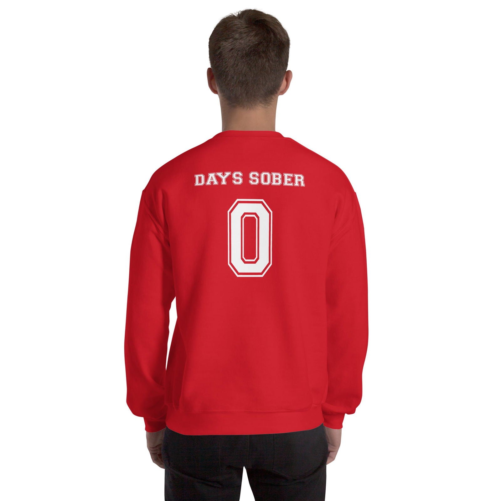 Sweat unisexe col rond Days sober 0 - Sedurro