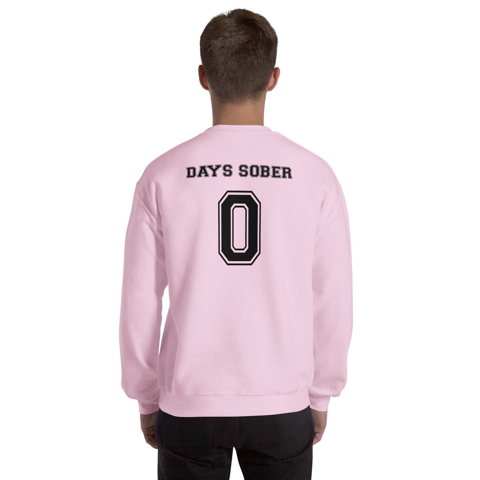 Sweat unisexe col rond Days sober 0 - Sedurro