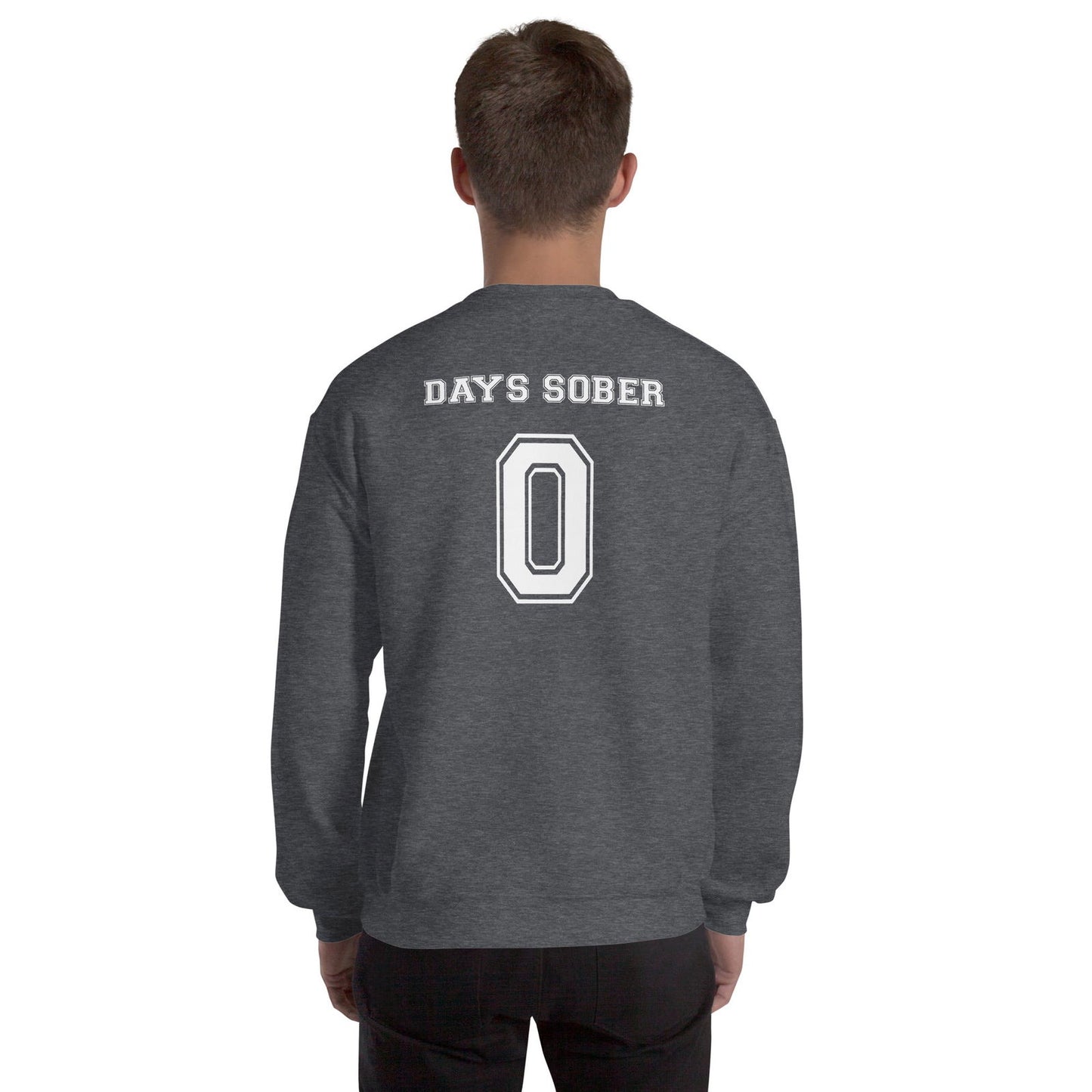 Sweat unisexe col rond Days sober 0 - Sedurro