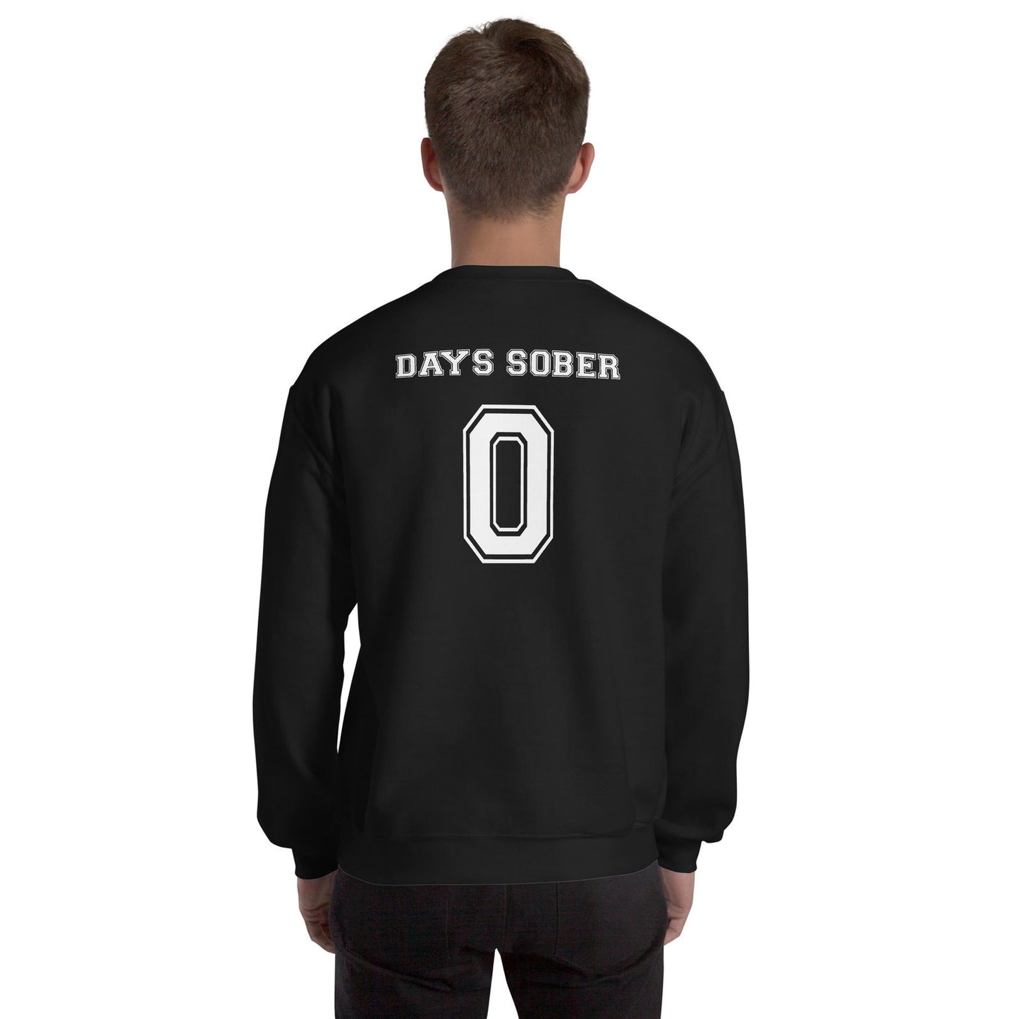 Sweat unisexe col rond Days sober 0 - Sedurro