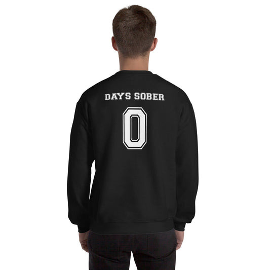 Sweat unisexe col rond Days sober 0 - Sedurro