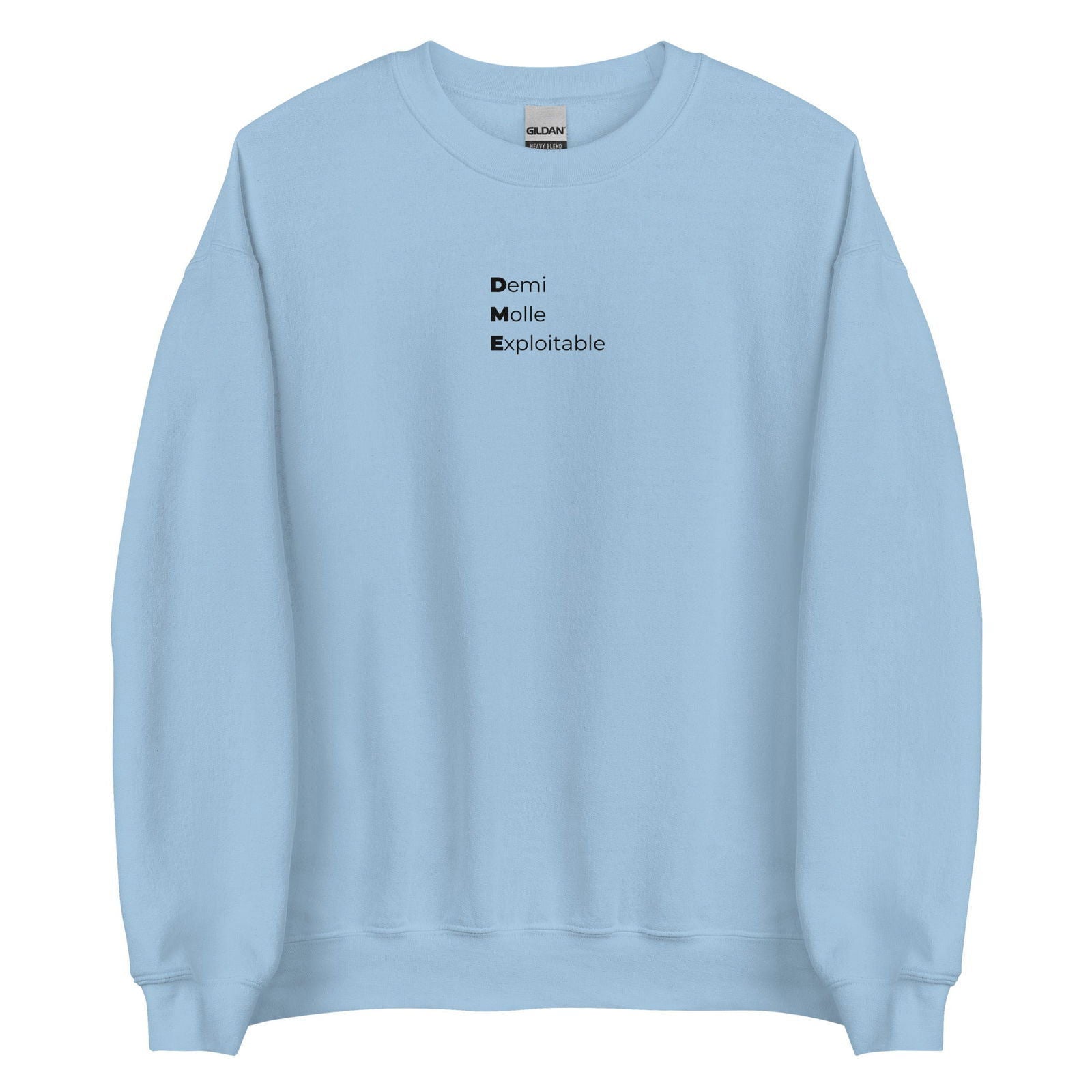 Sweat unisexe col rond Demi molle exploitable - Sedurro