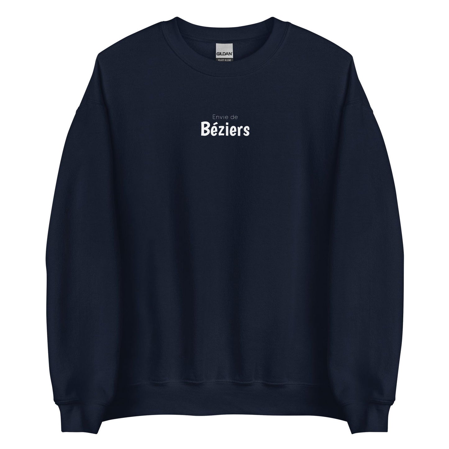 Sweat unisexe col rond Envie de Béziers - Sedurro