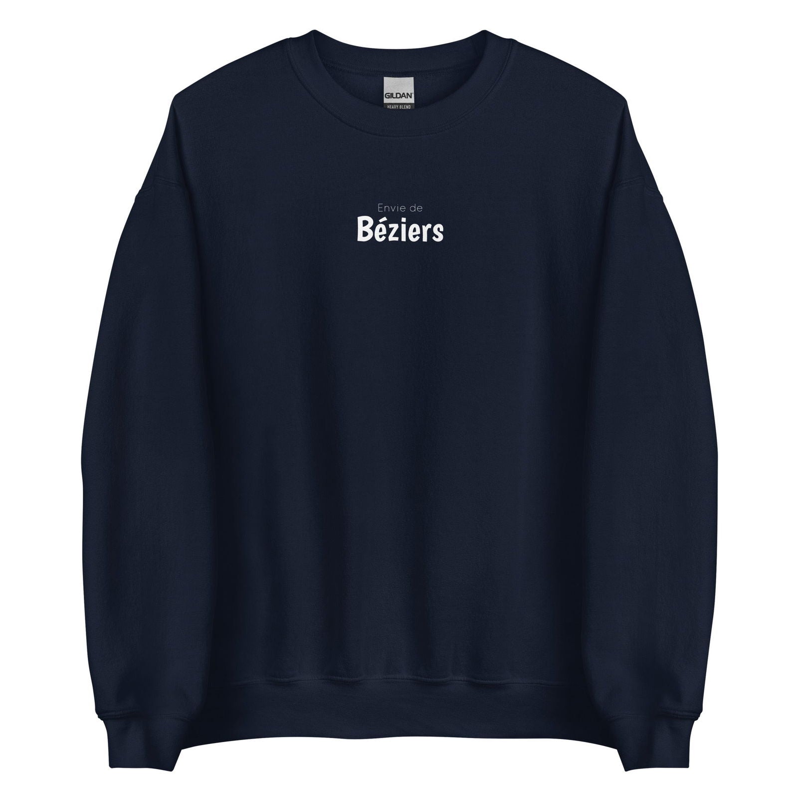 Sweat unisexe col rond Envie de Béziers - Sedurro