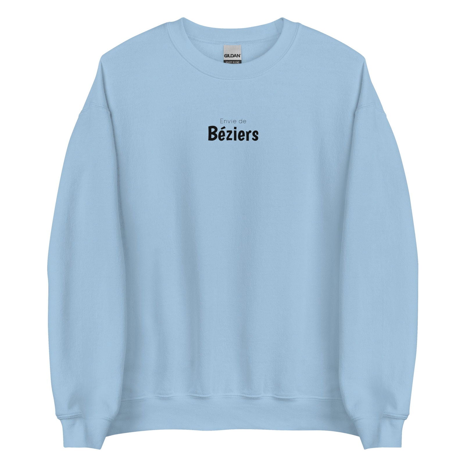 Sweat unisexe col rond Envie de Béziers - Sedurro
