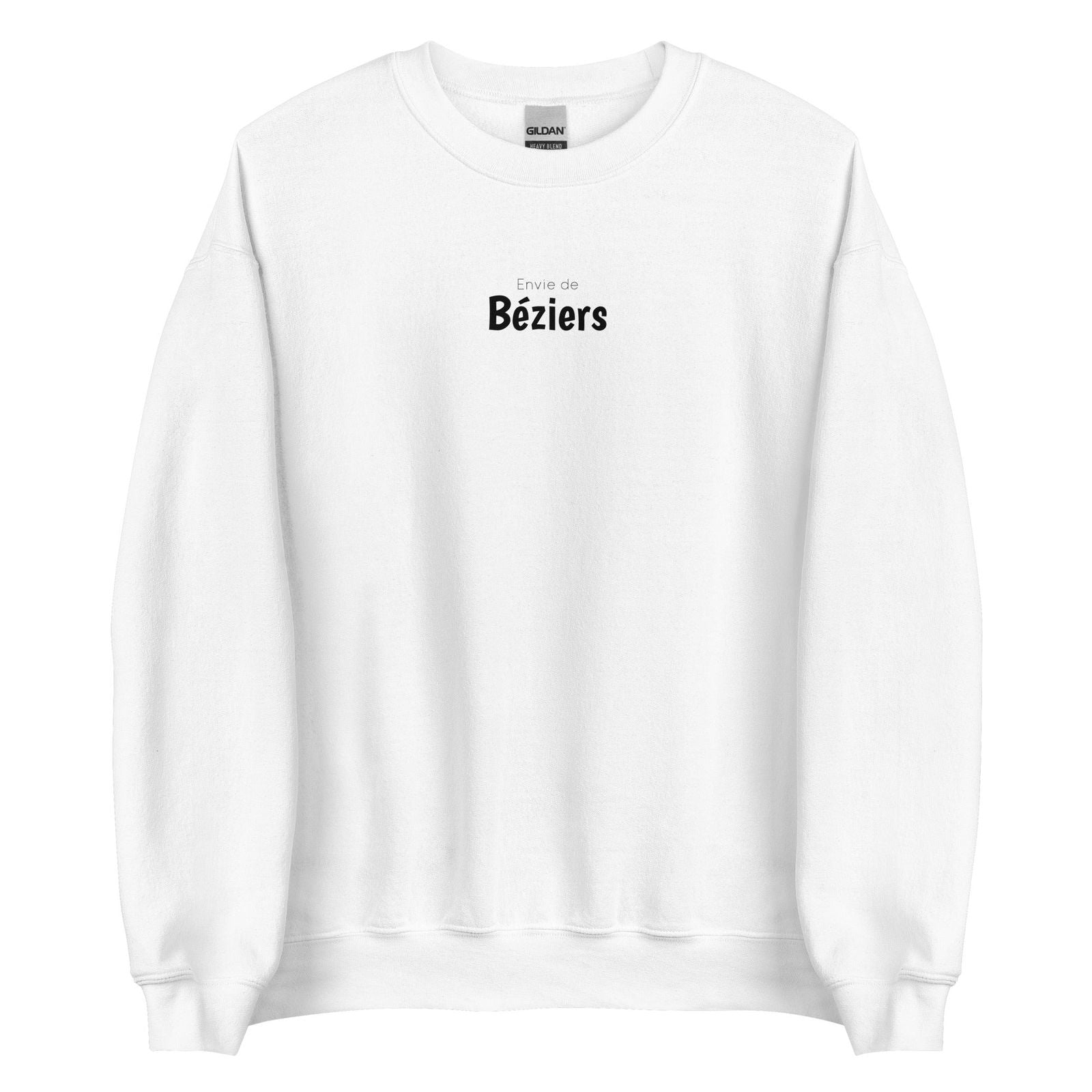Sweat unisexe col rond Envie de Béziers - Sedurro