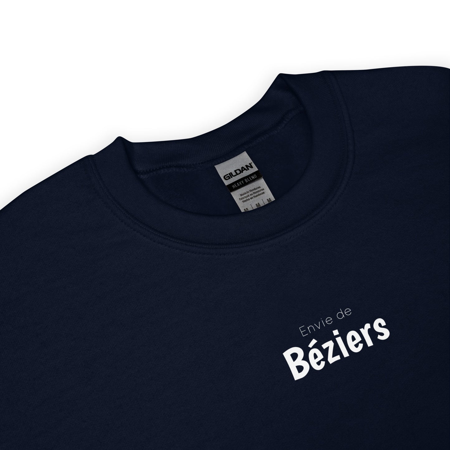 Sweat unisexe col rond Envie de Béziers - Sedurro