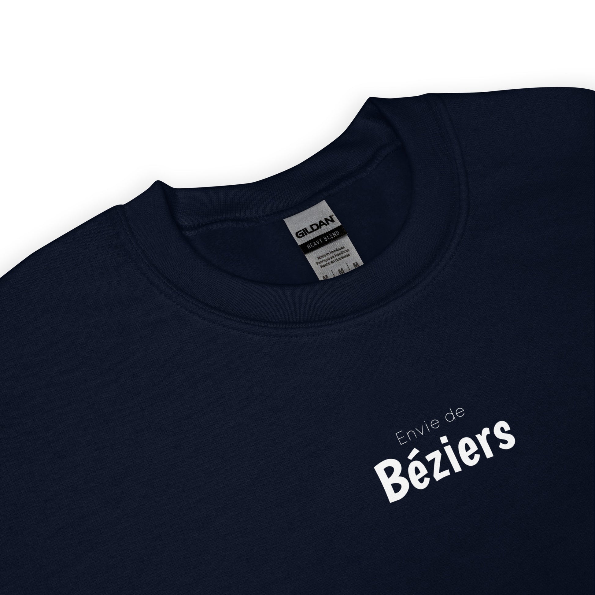 Sweat unisexe col rond Envie de Béziers - Sedurro