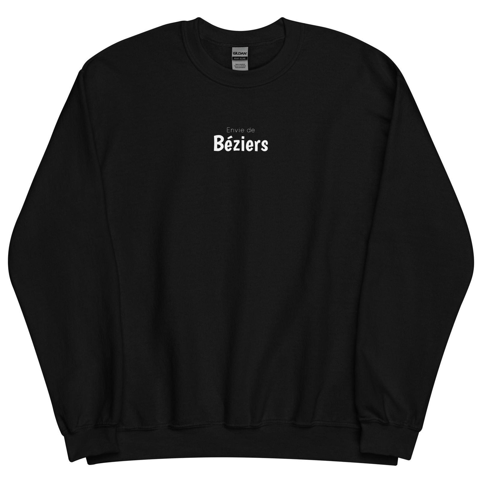 Sweat unisexe col rond Envie de Béziers - Sedurro