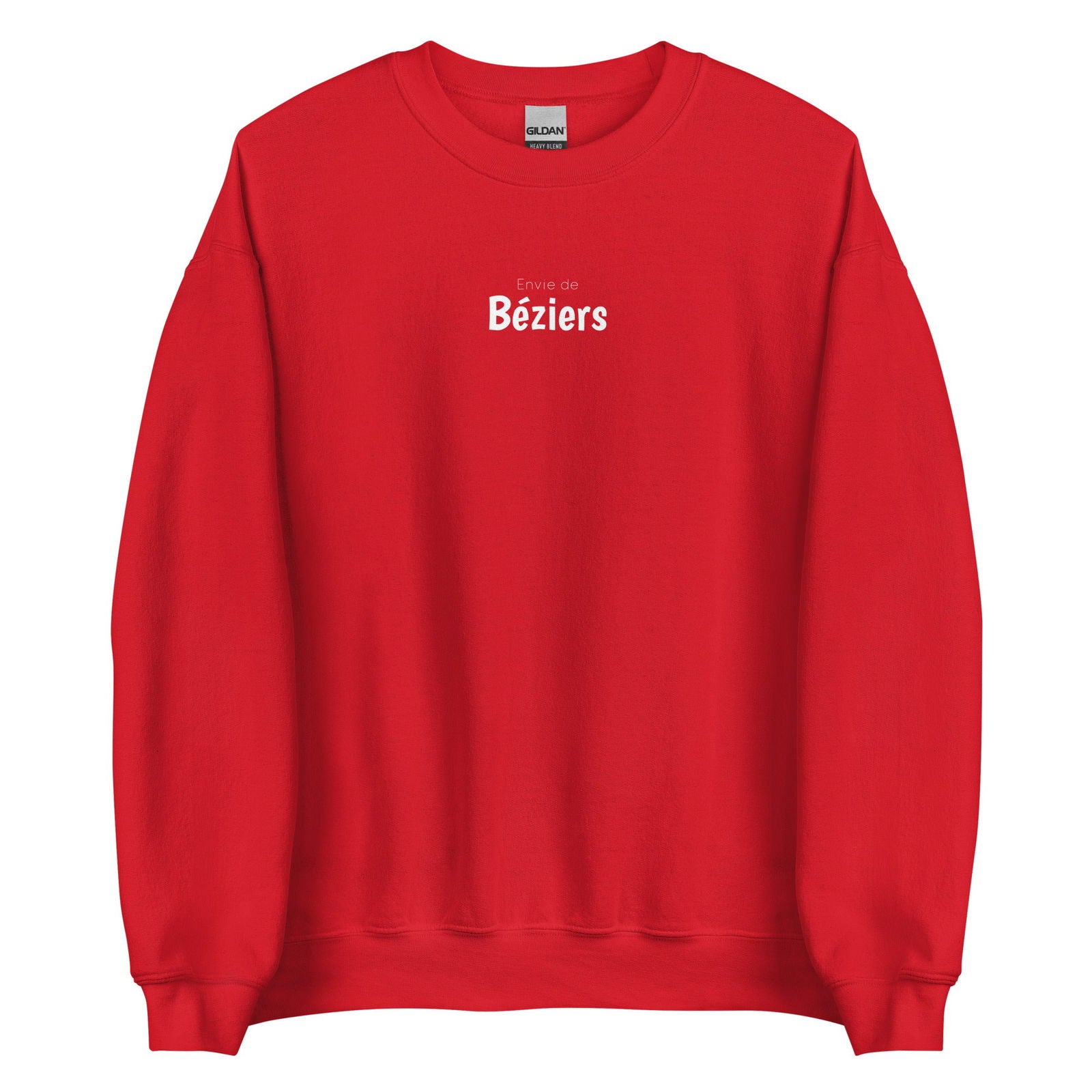 Sweat unisexe col rond Envie de Béziers - Sedurro