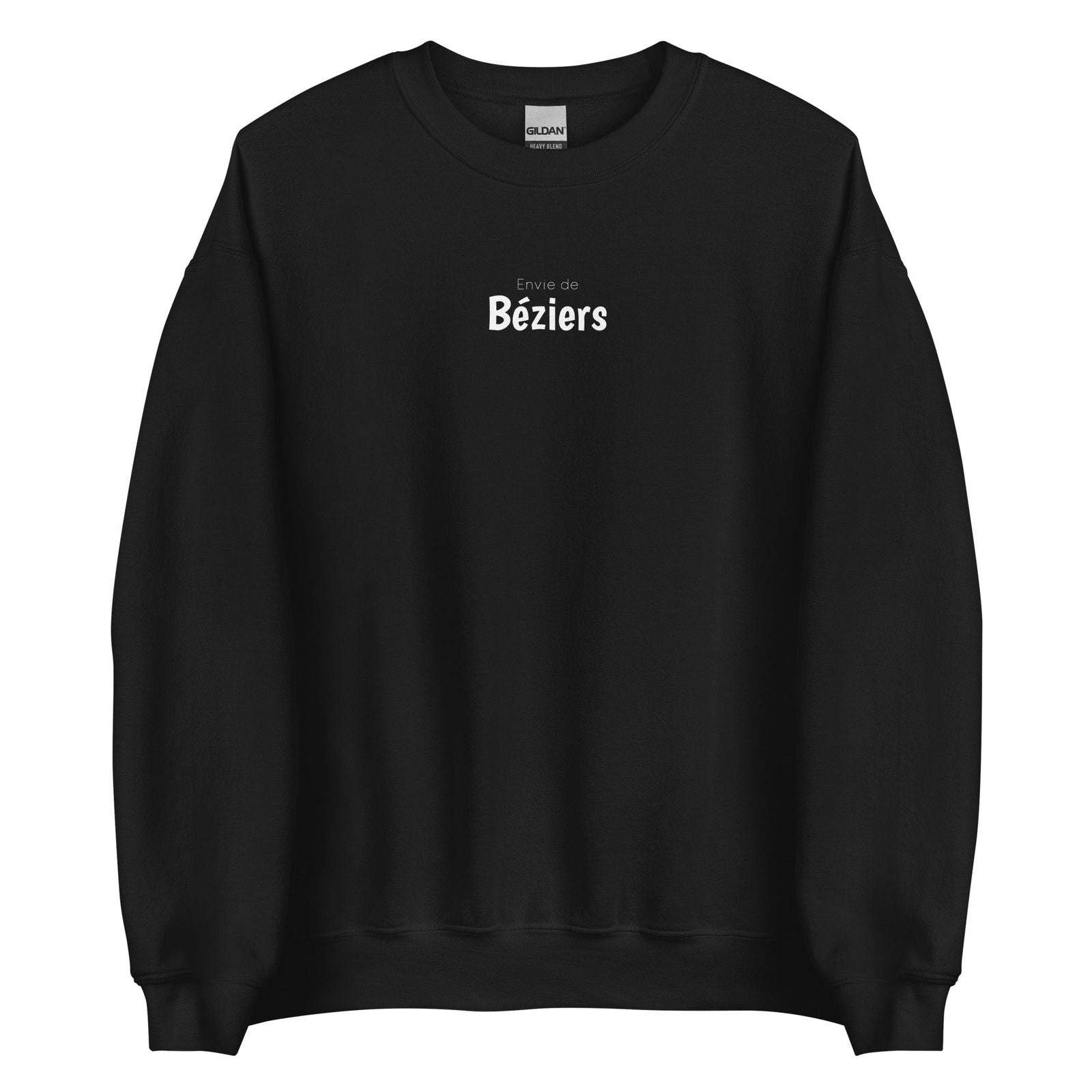 Sweat unisexe col rond Envie de Béziers - Sedurro
