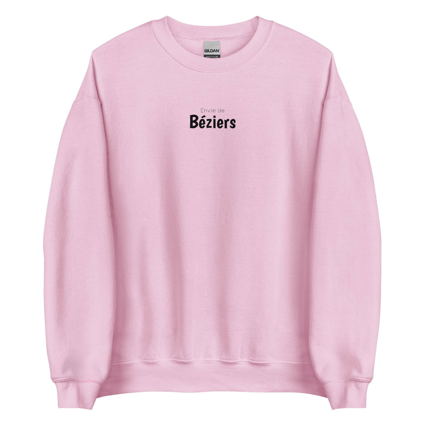 Sweat unisexe col rond Envie de Béziers - Sedurro