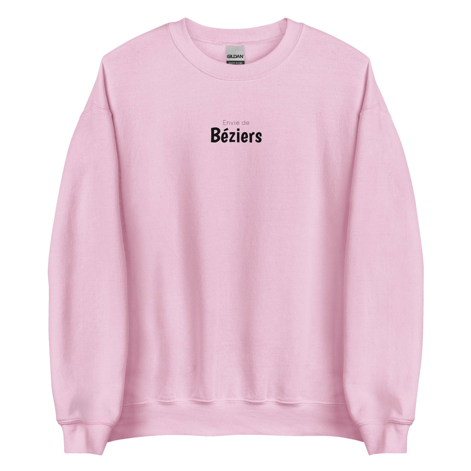 Sweat unisexe col rond Envie de Béziers - Sedurro