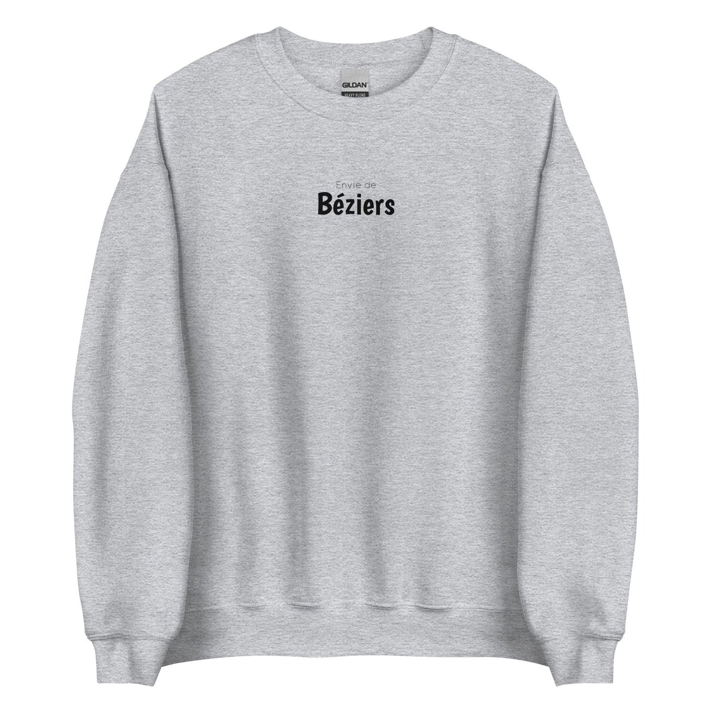 Sweat unisexe col rond Envie de Béziers - Sedurro