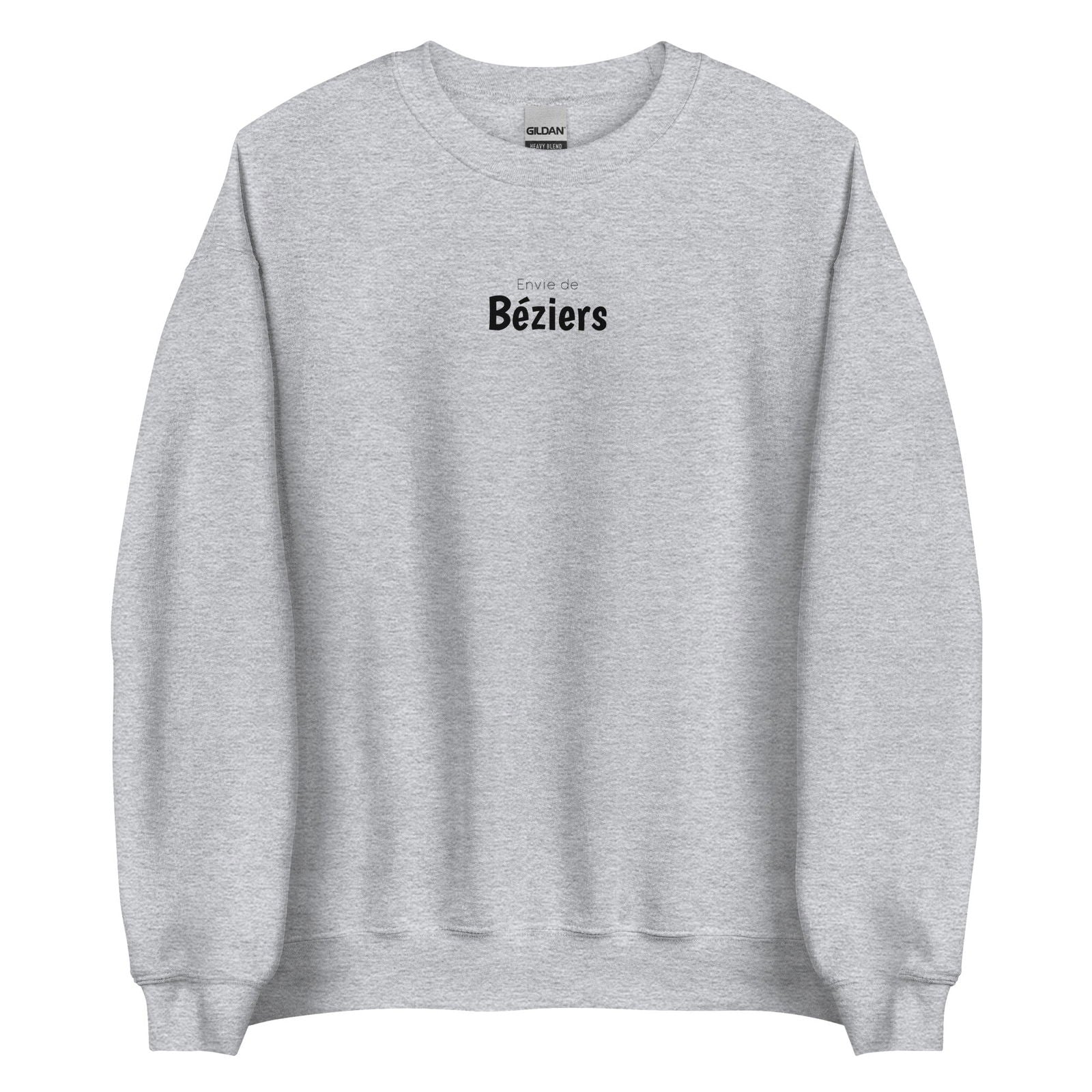 Sweat unisexe col rond Envie de Béziers - Sedurro