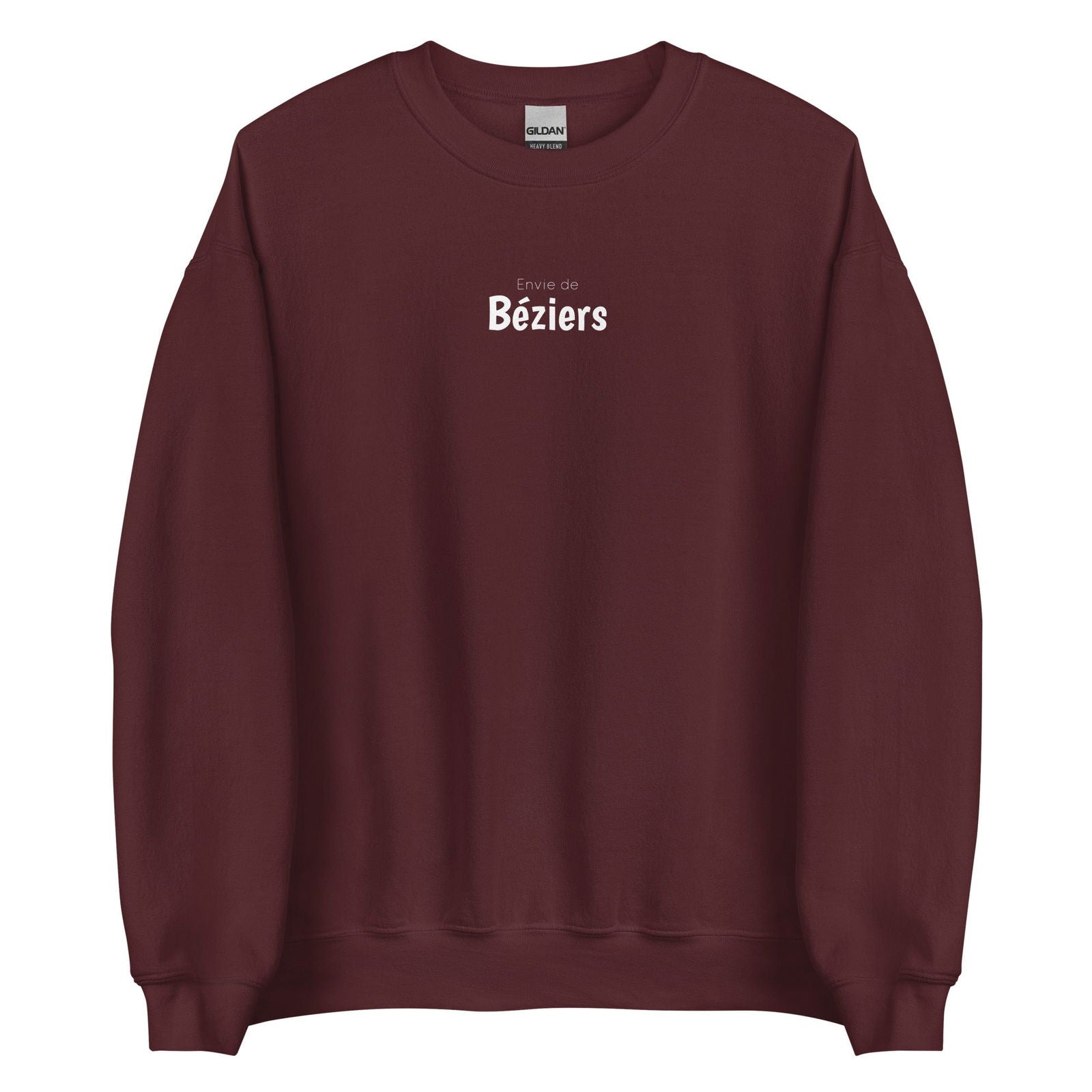 Sweat unisexe col rond Envie de Béziers - Sedurro