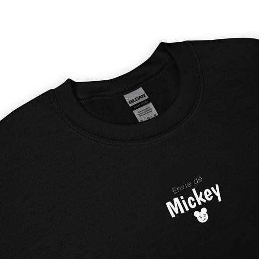 Sweat unisexe col rond Envie de Mickey - Sedurro