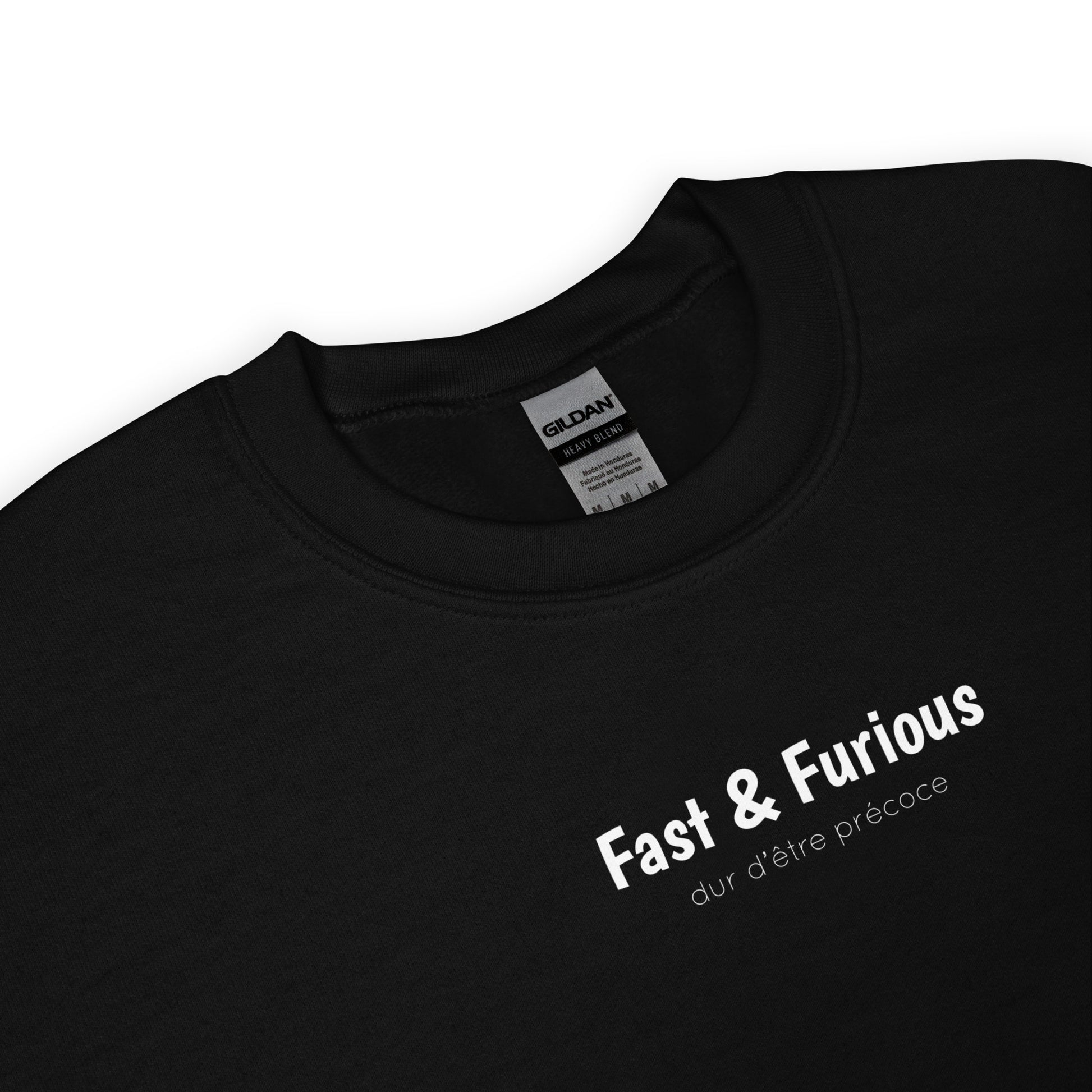 Sweat unisexe col rond Fast & Furious dur d'être précoce - Sedurro