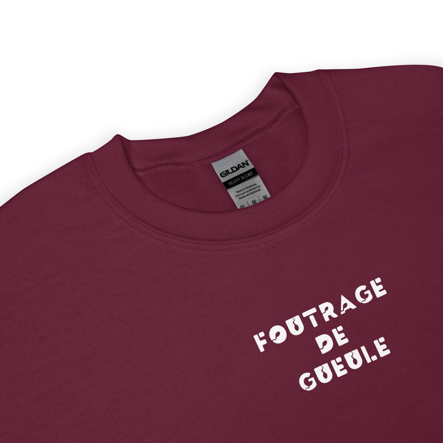 Sweat unisexe col rond Foutrage de gueule - Sedurro