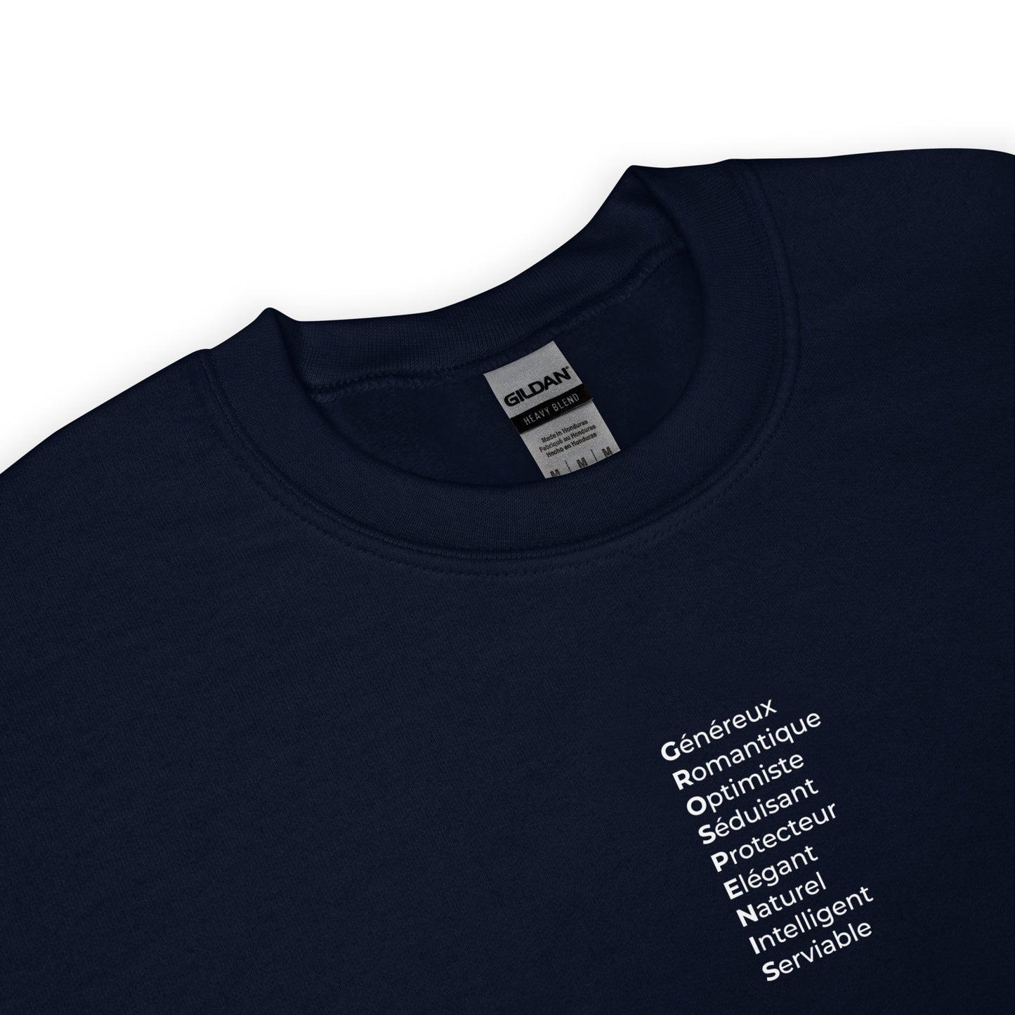 Sweat unisexe col rond Gros pénis qualités - Sedurro