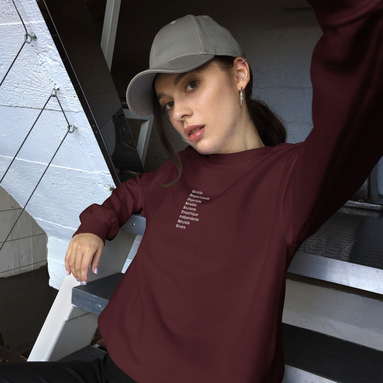 Sweat unisexe col rond Gros seins qualités - Sedurro