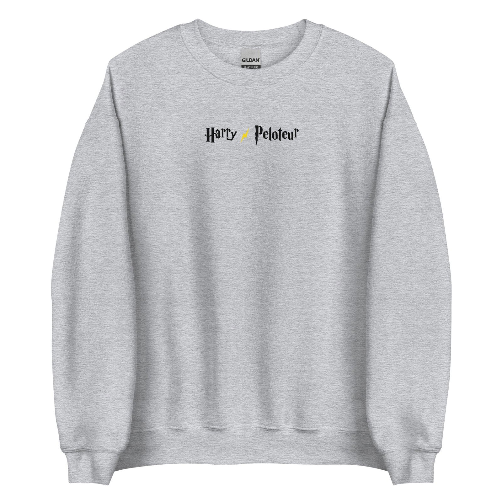 Sweat unisexe col rond Harry Peloteur Gris Sport - Sedurro