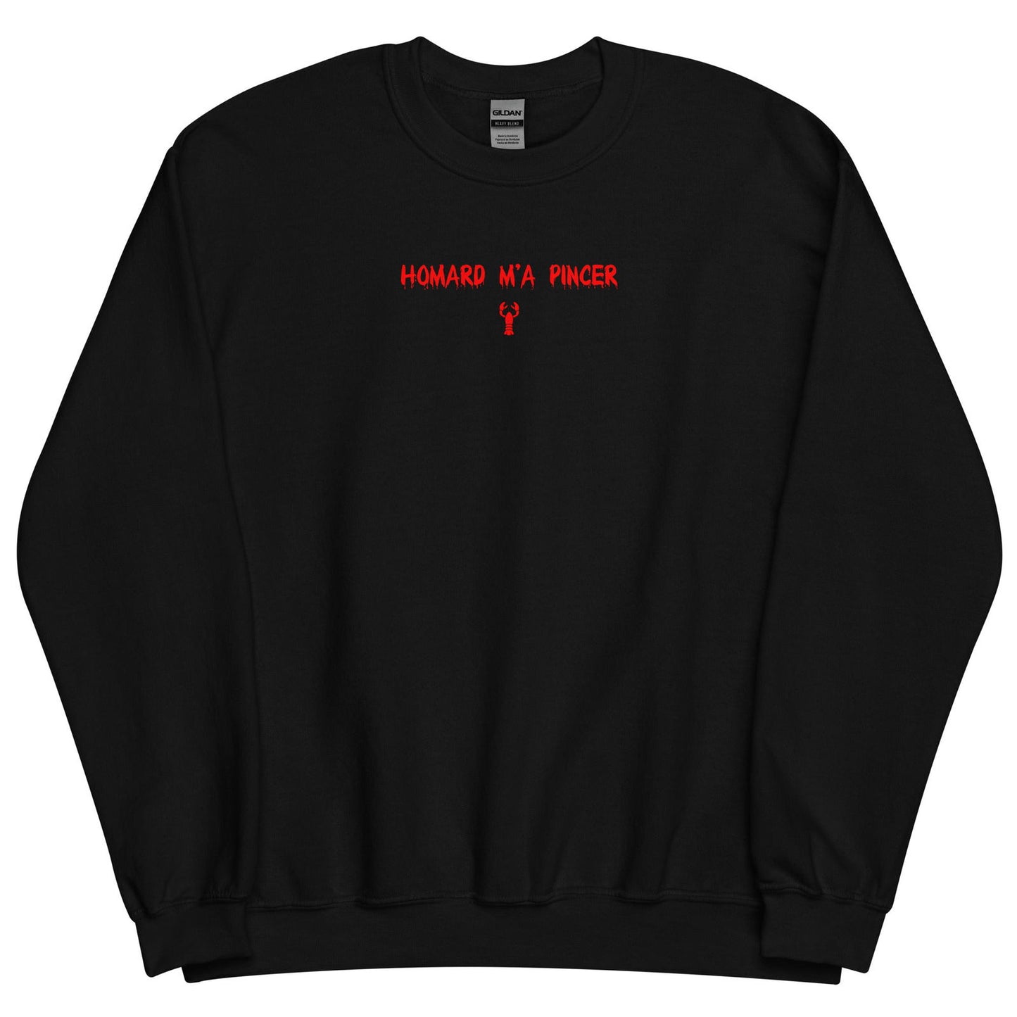 Sweat unisexe col rond Homard m'a pincer - Sedurro