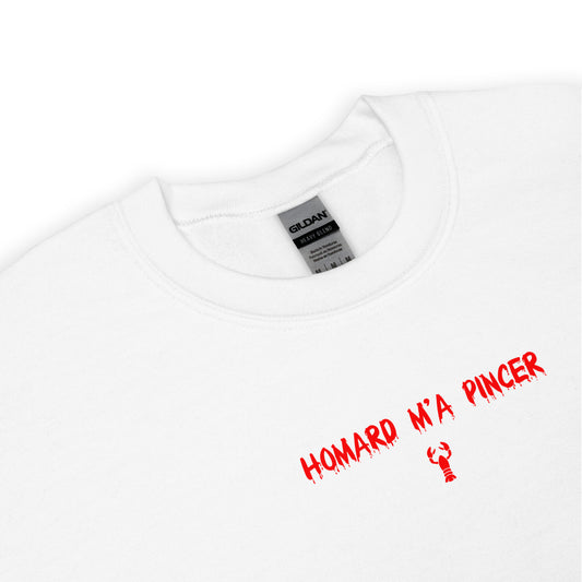 Sweat unisexe col rond Homard m'a pincer - Sedurro