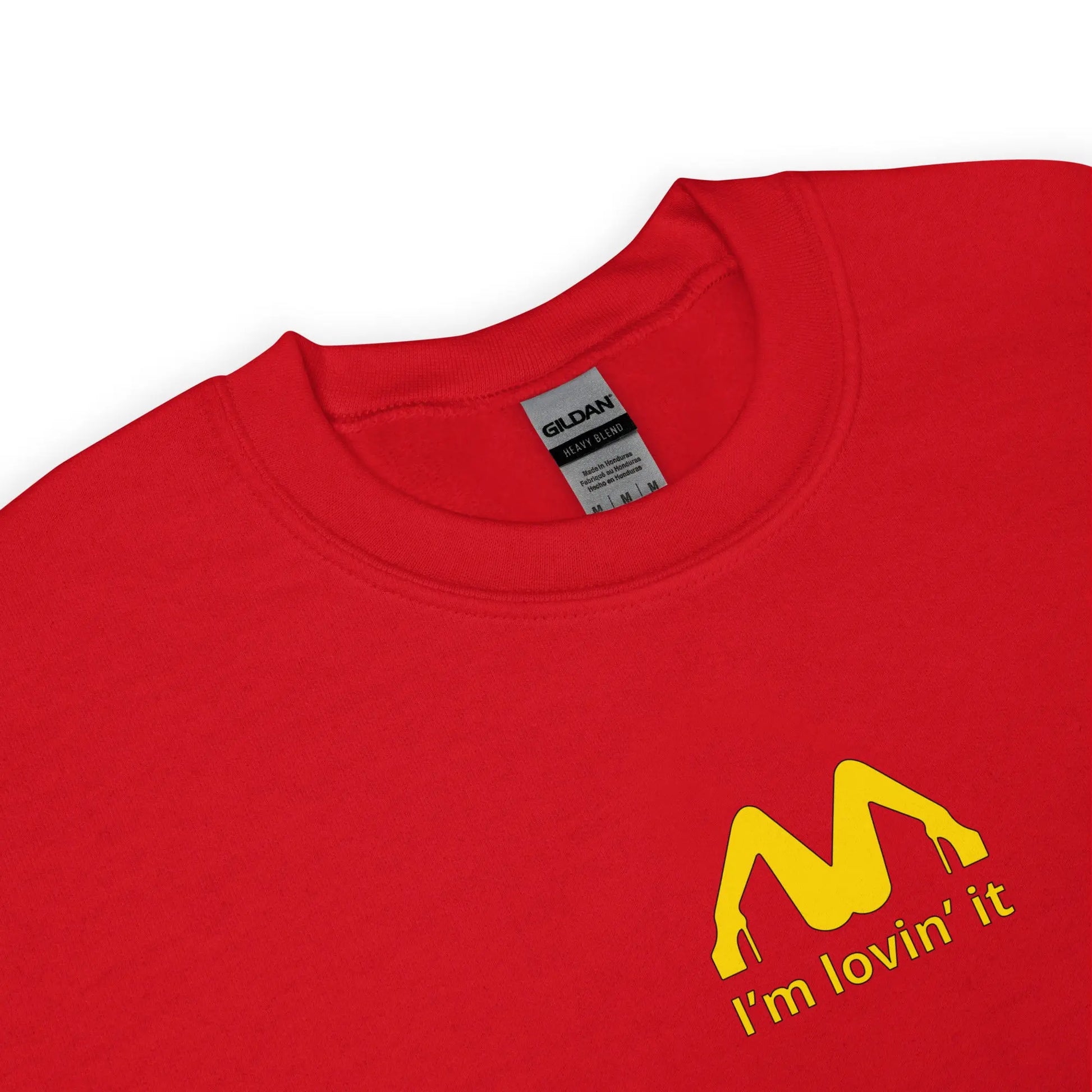 Sweat unisexe col rond I'm lovin' it - Sedurro
