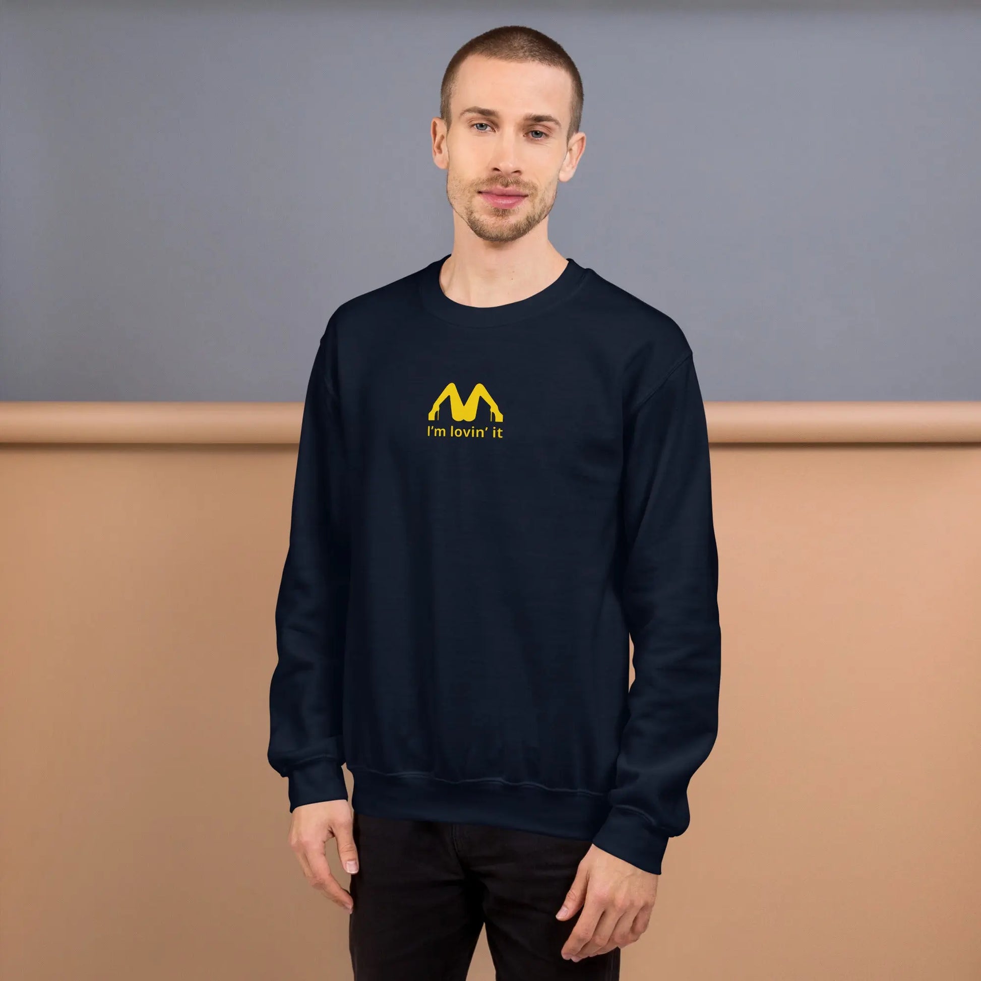 Sweat unisexe col rond I'm lovin' it - Sedurro