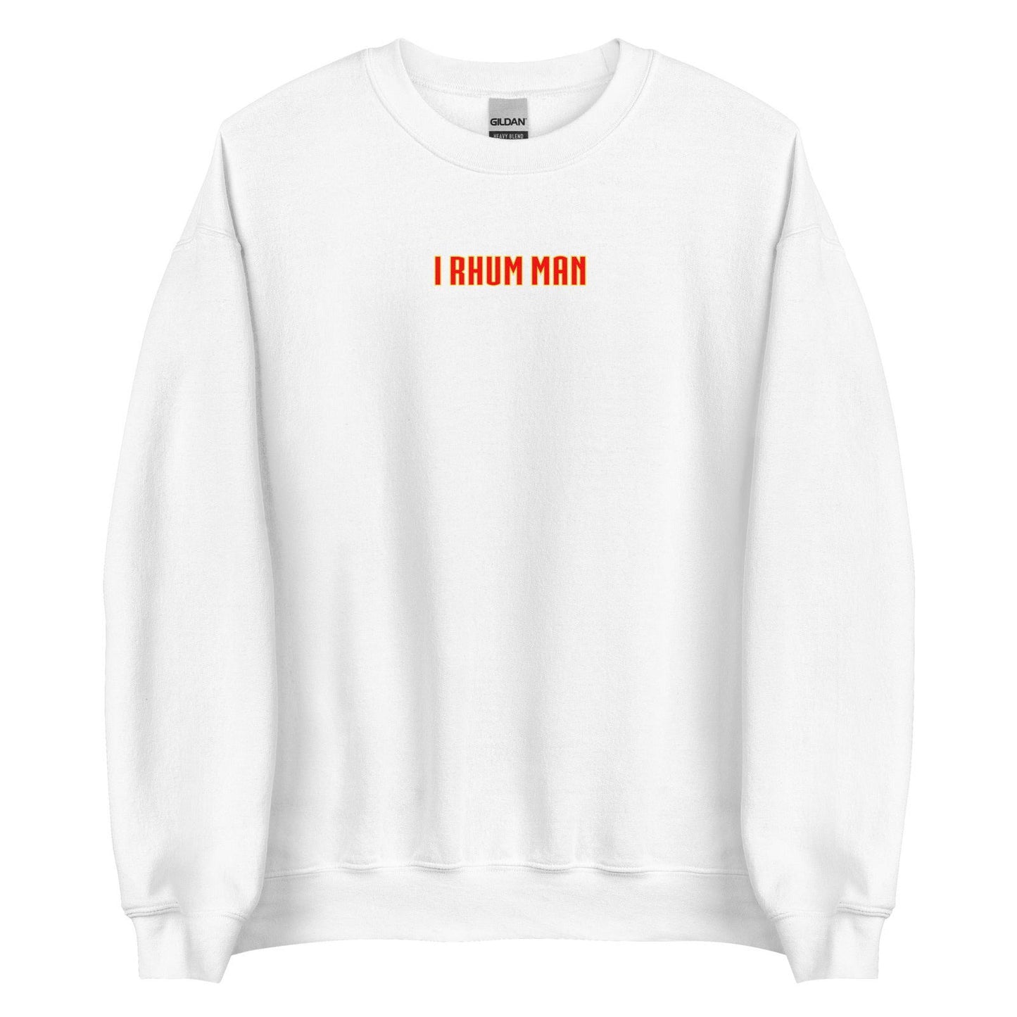 Sweat unisexe col rond I rhum man Blanc - Sedurro